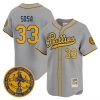 Men’s Philadelphia Phillies 1938 Heritage Vapor Premier Limited Jersey – ‘New Sweden 300th Anniversary’ Patch – All Stitched
